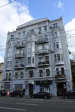 Будинок на вулиці Саксаганського, 58 — загальний вигляд, Київ