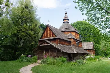 Церква із села Зелене — загальний вигляд, Київ