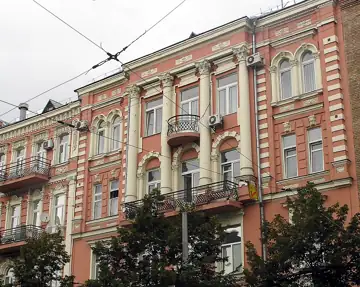 Будинок на вулиці Саксаганського, 84/86 — загальний вигляд, Київ