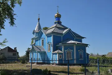 Симеонівська церква — загальний вигляд, Любохини