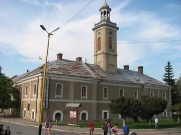 Бережанська ратуша — загальний вигляд, Бережани