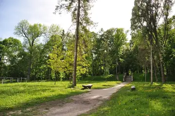 Вишнівецький парк — загальний вигляд, Тернопільська область