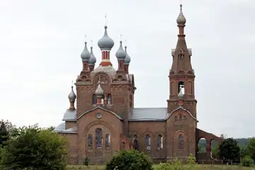 Церква Івана Богослова (Покровка) — загальний вигляд, Любашівська селищна громада