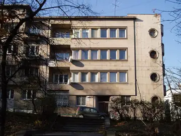 Житловий будинок, в якому жив Ю. Мельничук, український письменник, літературознавець — загальний вигляд, Львів