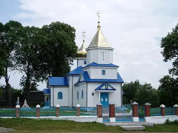 Введенська церква — загальний вигляд, Литовеж