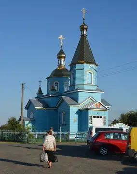 Святодухівська церква — загальний вигляд, Радовичі