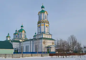 Покровська церква — Требухів. Дерев'яна Покровська церква. рр. Архітектор Микола Гарденін, Требухів