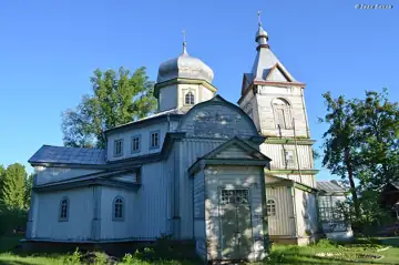 Космодем'янська церква — Коленці. Дерев'яна церква Косьми і Даміана. р, Коленці