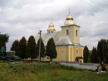 Церква Різдва Пресвятої Богородиці — загальний вигляд, Лани