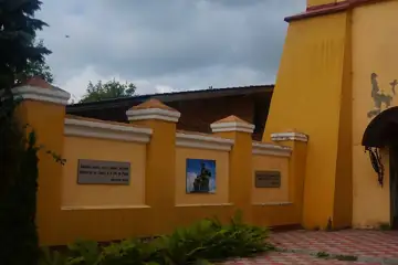 Мури з вежею — Рудки мури костелу Вознесіння Господнього, Рудки