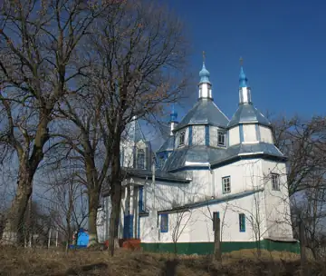 Спасо-Преображенська церква (дер.) — Спасо Преображенська церква в селі Кірове, Корнилівка