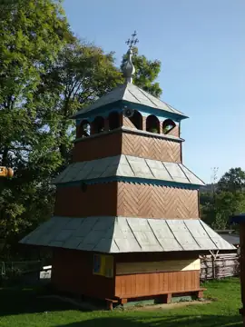 Дзвіниця церкви Успіння Пресвятої Богородиці — загальний вигляд, Гвізд