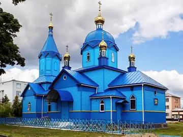 Успенська церква — загальний вигляд, Володимирець