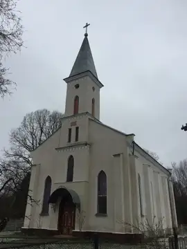 Церква святих Петра і Павла — загальний вигляд, Сідлище