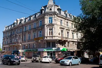 Будинок Страхового товариства «Росія», у якому жив М. В. Замечек — архітектор — загальний вигляд, Одеса