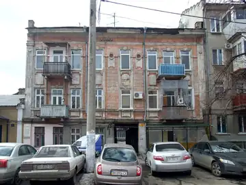 Будинок, в якому жили: А. З. Кац — український живописець; І. С. Буше — український перекладач — загальний вигляд, Одеса