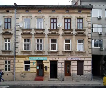 Будинок, в якому жив і працював В. Лопушанський, український письменник — загальний вигляд, Львів