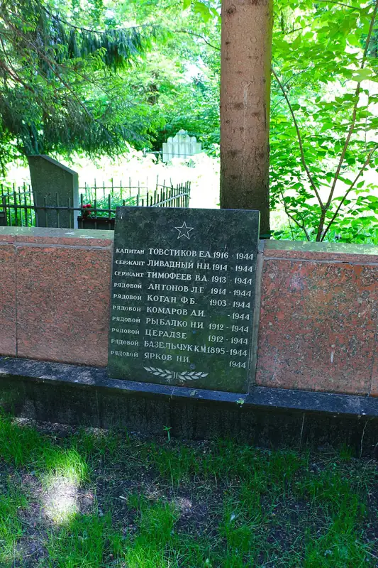 Братська могила, в якій поховані воїни Радянської армії, що загинули в роки Великої Вітчизняної війни (10 моги, фото 3