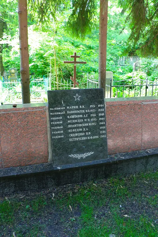 Братська могила, в якій поховані воїни Радянської армії, що загинули в роки Великої Вітчизняної війни (8 могил, фото 3