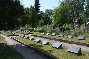 Могили братські радянських воїнів — загальний вигляд, Ковель