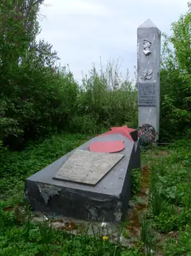 Пам'ятник на честь воїнів-прикордонників — загальний вигляд, Литовеж
