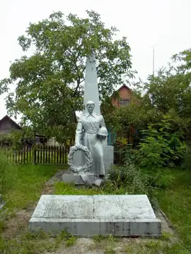 Могила братська радянських воїнів — загальний вигляд, Шацьк