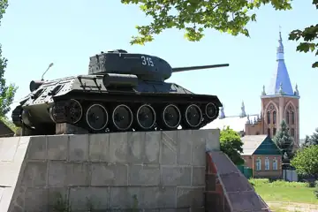 Пам'ятник воїнам-визволителям, танкістам — загальний вигляд, Бахмут