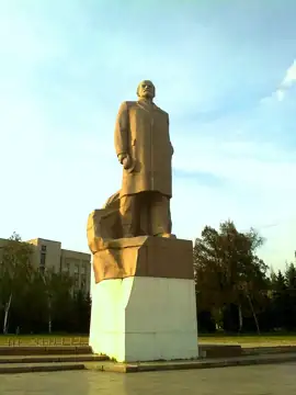 Пам'ятник В. І. Леніну — Пам'ятник В.І.Леніну пл. Леніна, Горлівка
