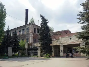 Горновий корпус фаянсового заводу Кузнєцова та Ессена — Славянск цех № АИЗа, Слов'янськ