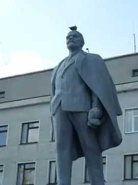 Пам'ятник В. І. Леніну — загальний вигляд, Звягель
