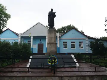 Братська могила радянських воїнів — загальний вигляд, Павлівка