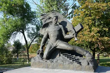 Пам'ятник воїнам-односельцям — загальний вигляд, Дмитрівка
