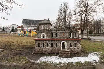 Руїни Городенківського замку — Городенка Макет замку, Городенка