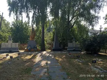 Група братських могил радянських воїнів, які загинули в боях 1943—1944 років — С.Стайки могили воінів, Стайки