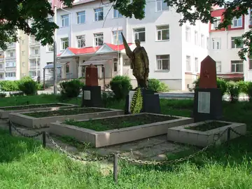 Група братських могил 173 радянських воїнів, які загинули в боях при визволенні села в листопаді 1943 року — Братська могила 