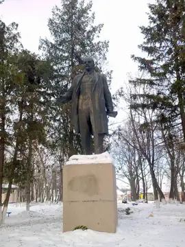 Пам'ятник В. І. Леніну — загальний вигляд, Тетіїв