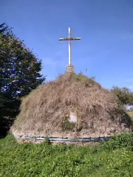 Символічна могила борцям за волю України — загальний вигляд, Верхній Вербіж