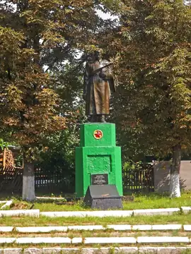 Братська могила радянських воїнів — загальний вигляд, Новомиргород