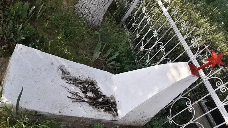 Братське кладовище 5 радянських воїнів, загиблих при звільненні села 3 квітня 1944 року — панорама околиць, Балкове