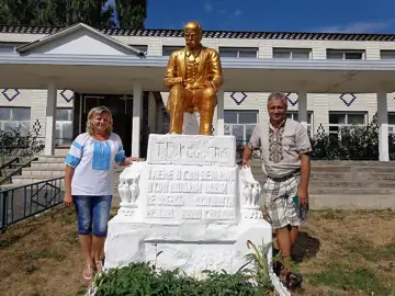 Пам'ятник Т. Г. Шевченку — загальний вигляд, Біленченківка