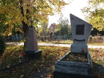 Могили двох радянських воїнів — загальний вигляд, Піщане