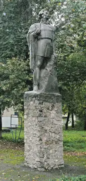 Пам'ятник Максиму Горькому — загальний вигляд, Крячківка