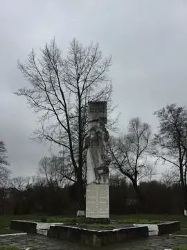 Пам'ятник воїнам-односельцям, які загинули на фронтах ІІ Світової війни та за встановлення радянської влади — загальний вигля