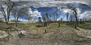 Братська могила 137 радянських воїнів, які загинули в боях при обороні та звільненні села — загальний вигляд, Юрівка