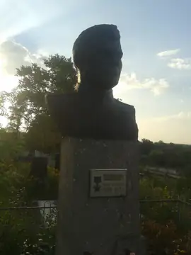Могила В. К. Шаповала — Героя Радянського Союзу — загальний вигляд, Комишанка