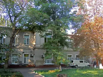 Комплекс споруд Єврейської лікарні. Корпус неврологічного відділення — загальний вигляд, Одеса