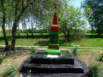 Пам'ятник на місці бою прикордонників 6-ої застави — загальний вигляд, Рокитниця