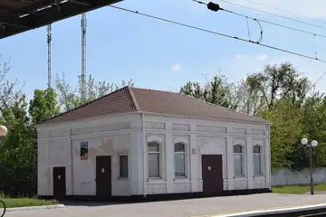Будинок багажного відділення — загальний вигляд, Верхівцеве