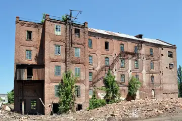 Будівлі млина П. Діка у колонії Нью-Йорк — Паровий млин Петра Діка, Нью-Йорк