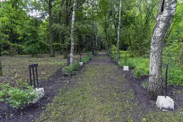 Алея пам'яті полеглих воїнів-односельчан — Зарізький парк, Заріг